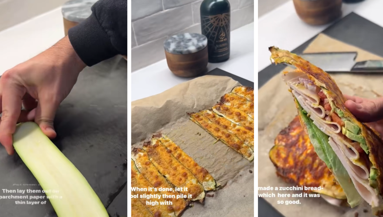 zucchini breadwich