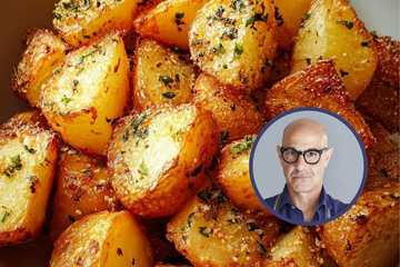 pečeni krumpir, stanley tucci