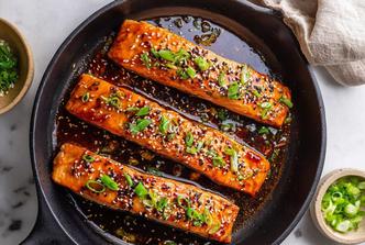 karamelizirani losos