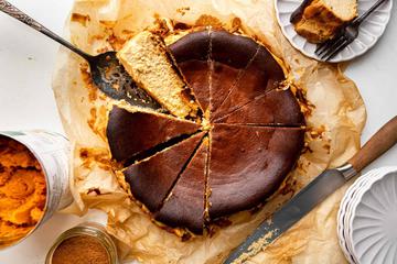 baskijski cheesecake s bundevom