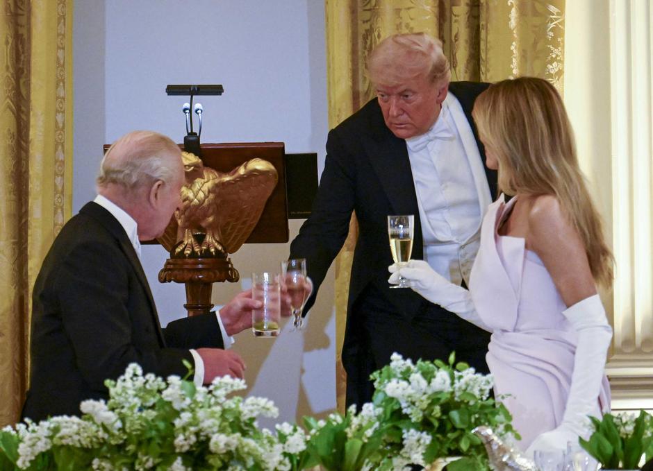 Kralj Charles na državnoj večeri u Bijeloj kući | Author: Pool/ABACA/ABACA