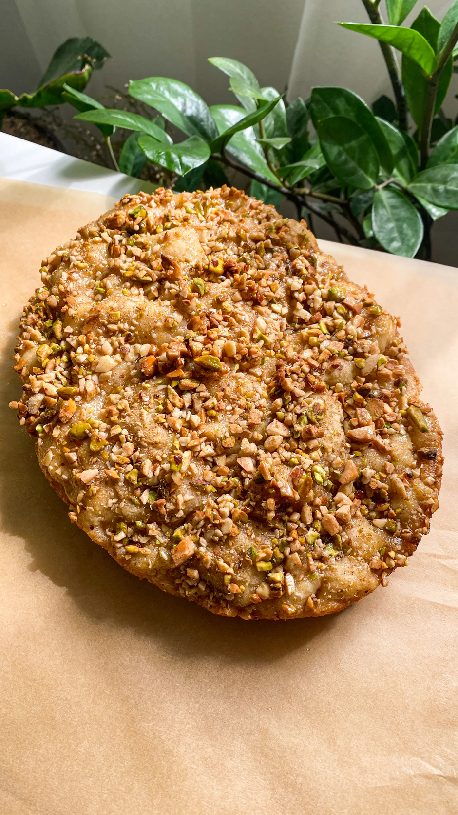 Baklava focaccia | Author: saltnsprinkles.com/Pinterest