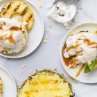 grilani ananas sa sladoledom