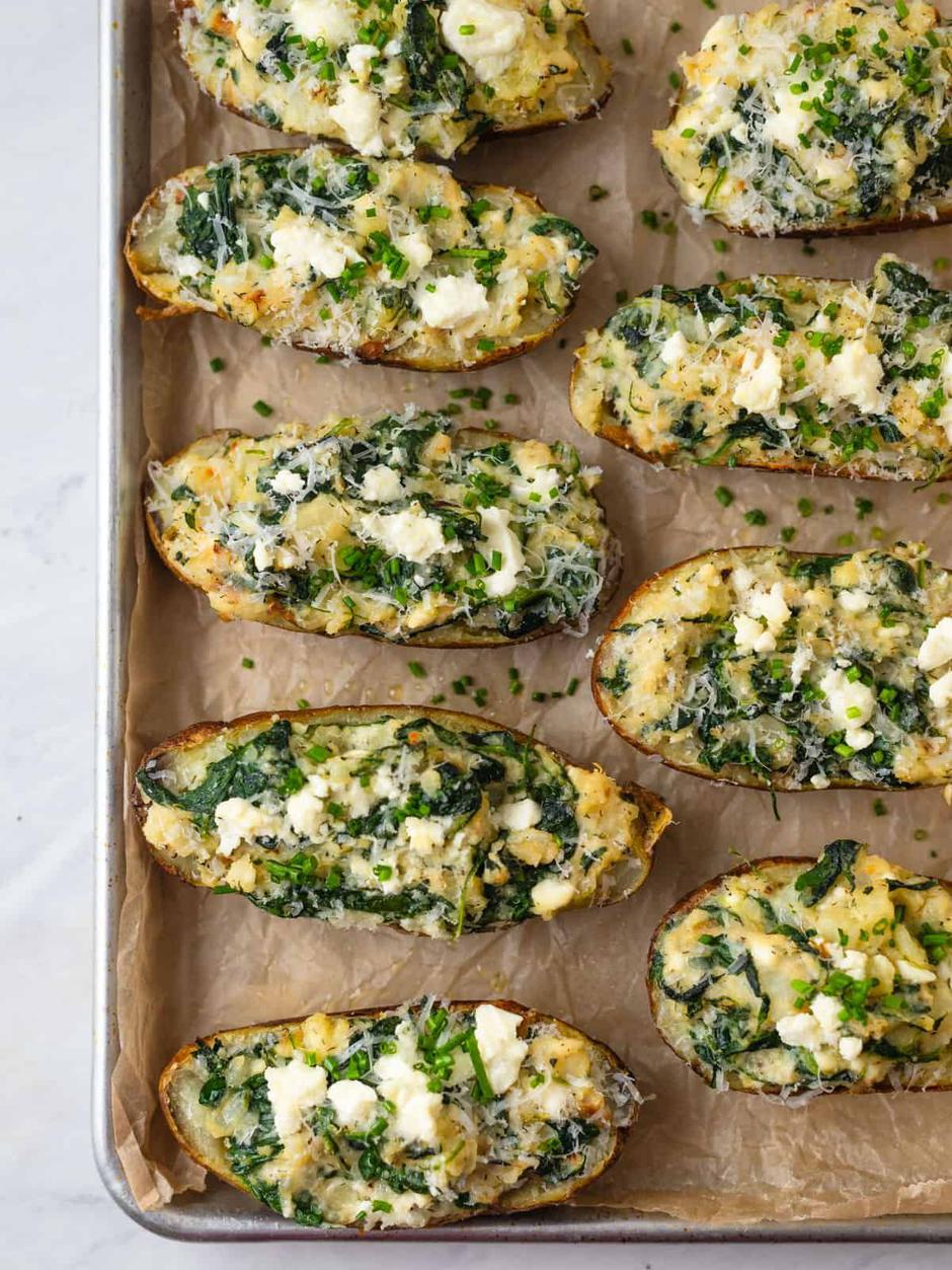 Krumpir punjen špinatom i fetom | Author: The Little Ferraro Kitchen/Pinterest