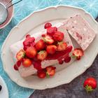 jagode sa šlagom, semifreddo