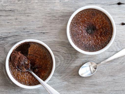 pečena krema od čokolade