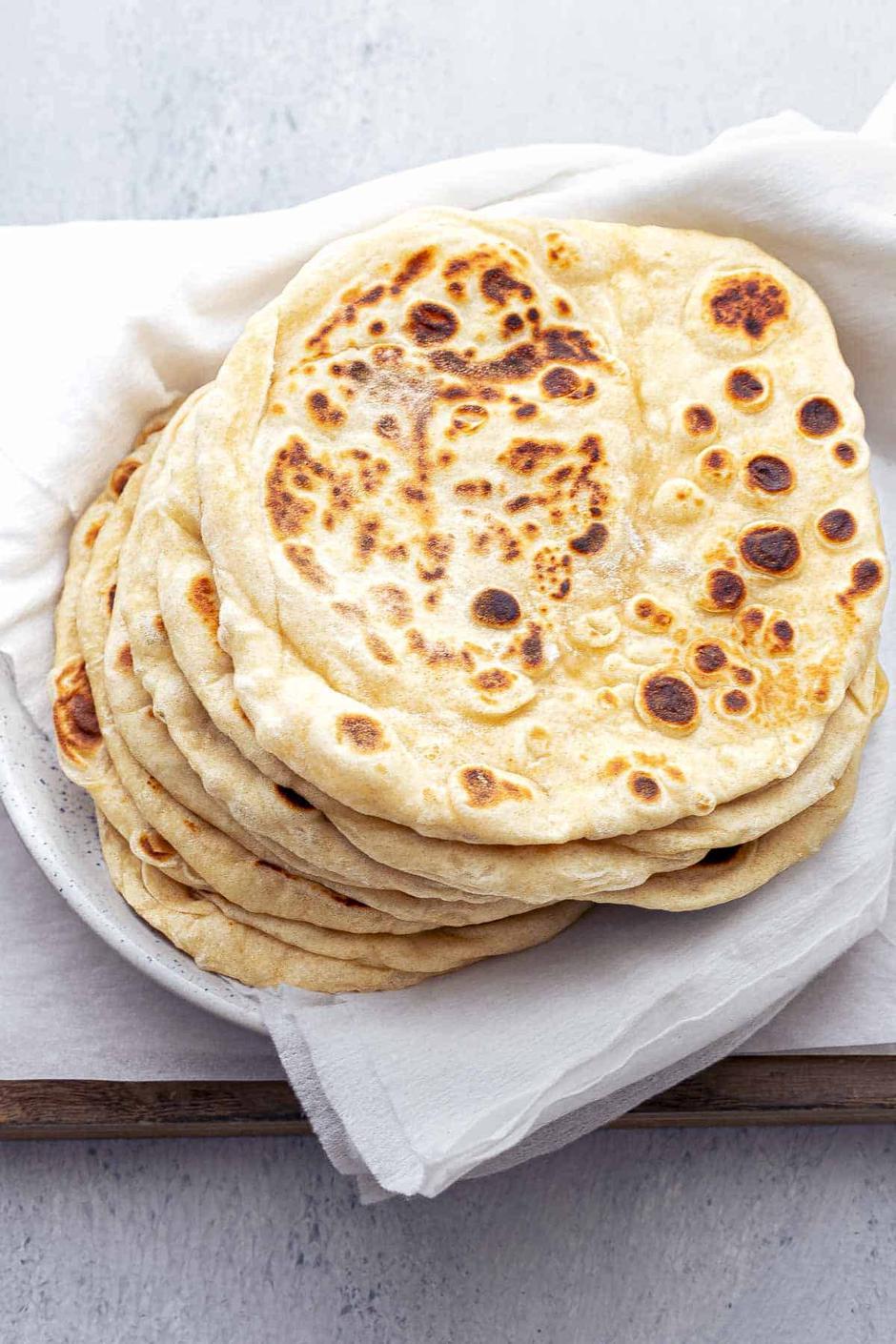 lepinje s jogurtom, flatbread | Author: Sandhya's Kitchen/Pinterest