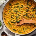 curry od slanutka sa špinatom