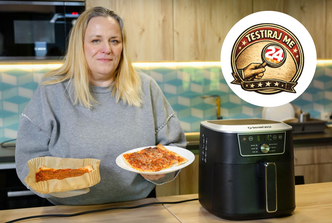 Ispekla sam pizzu u airvfryeru, evo kako je ispalo...